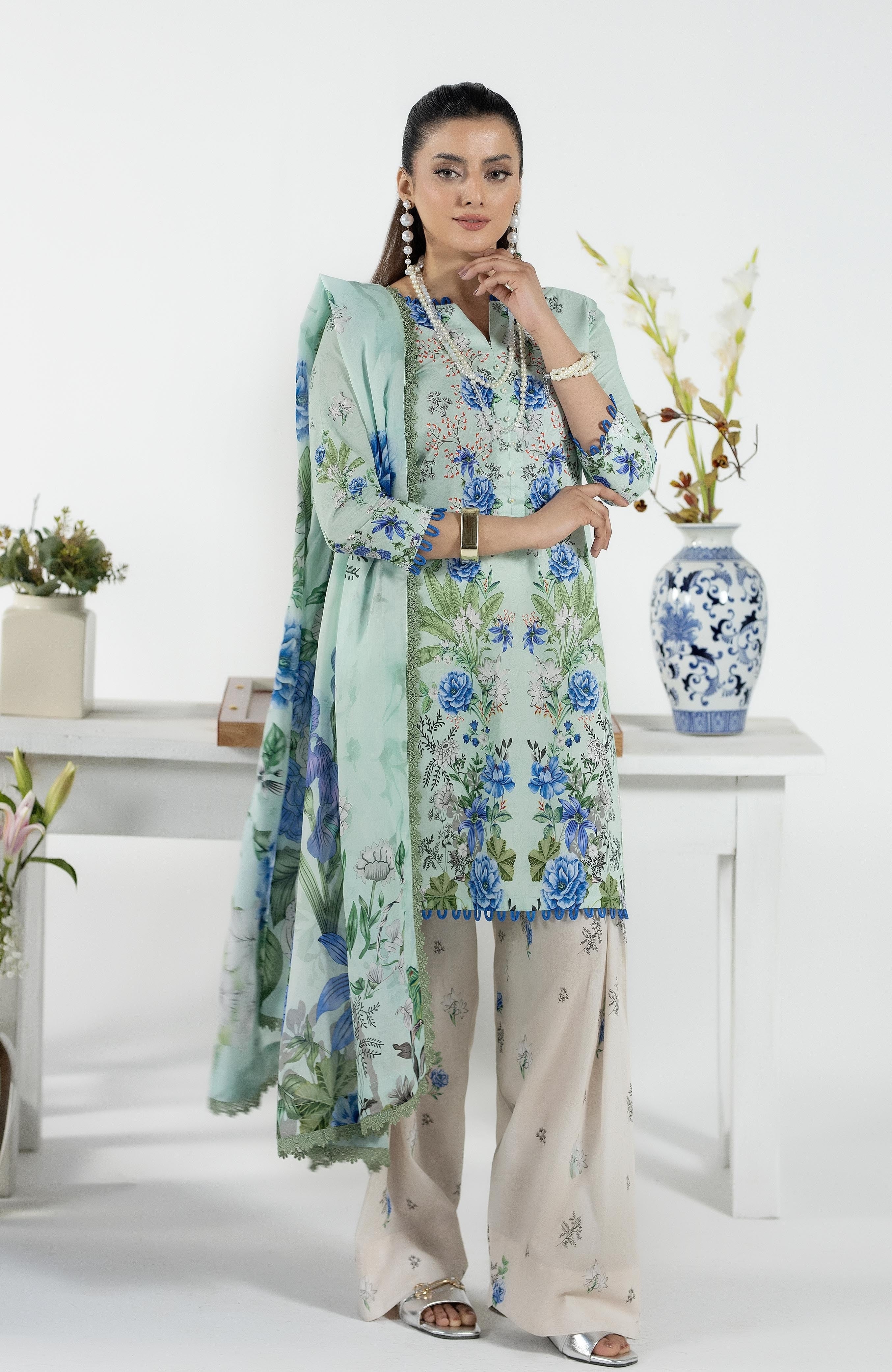 Zarka’s Printed Lawn Series by Al Zohaib – Coco Cords Vol. 2 3-Piece Unstitched Lawn (ZC-CC-2-26-08)