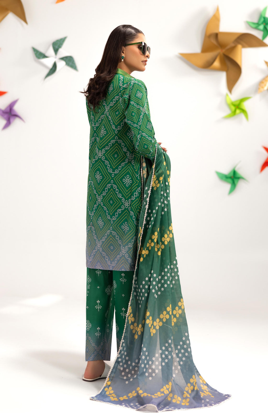 Zarka’s Printed Lawn Series by Al Zohaib – Coco Popup 3-Piece Unstitched Lawn (ZC-CPP-26-01)