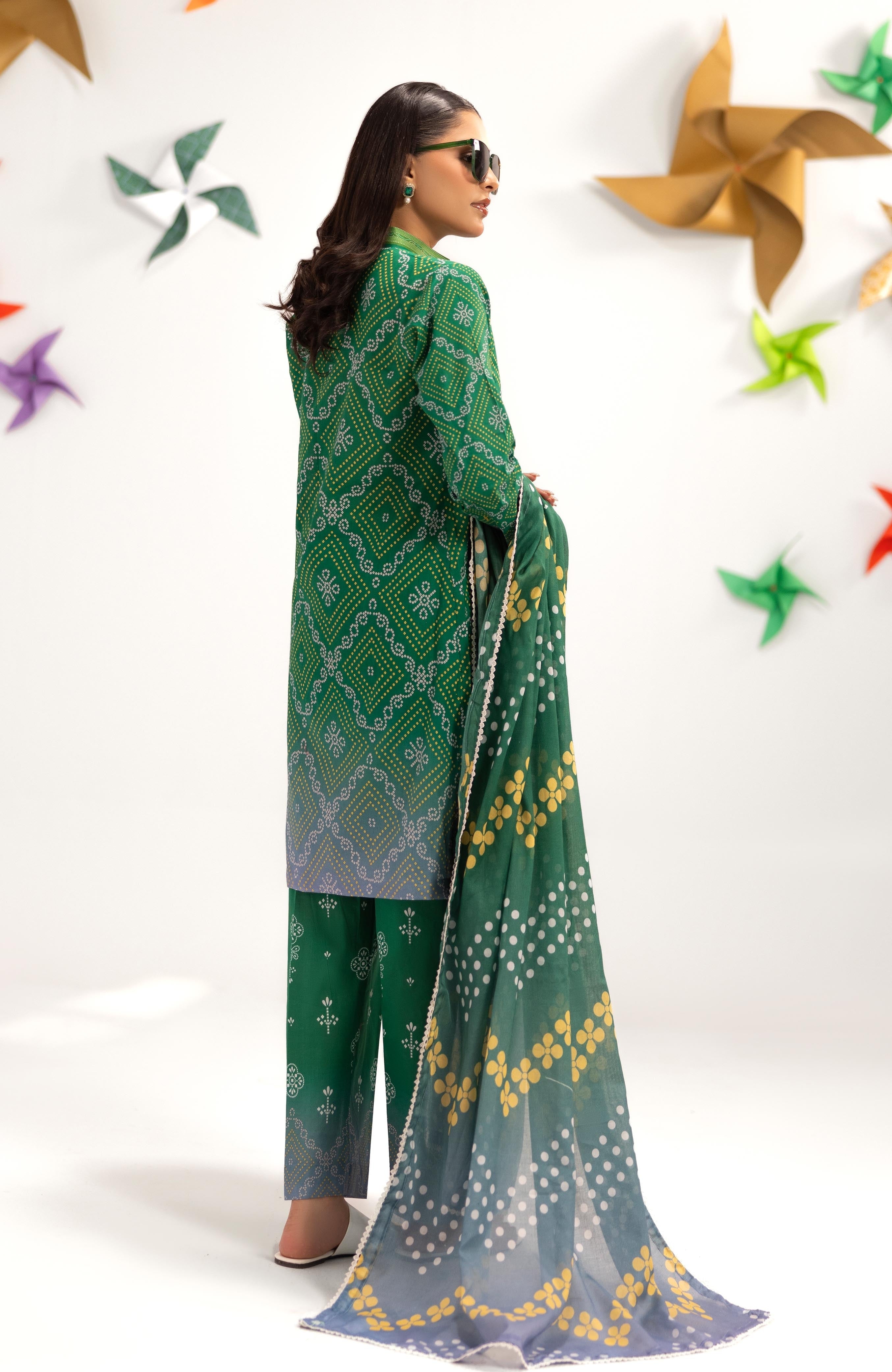 Zarka’s Printed Lawn Series by Al Zohaib – Coco Popup 3-Piece Unstitched Lawn (ZC-CPP-26-01)
