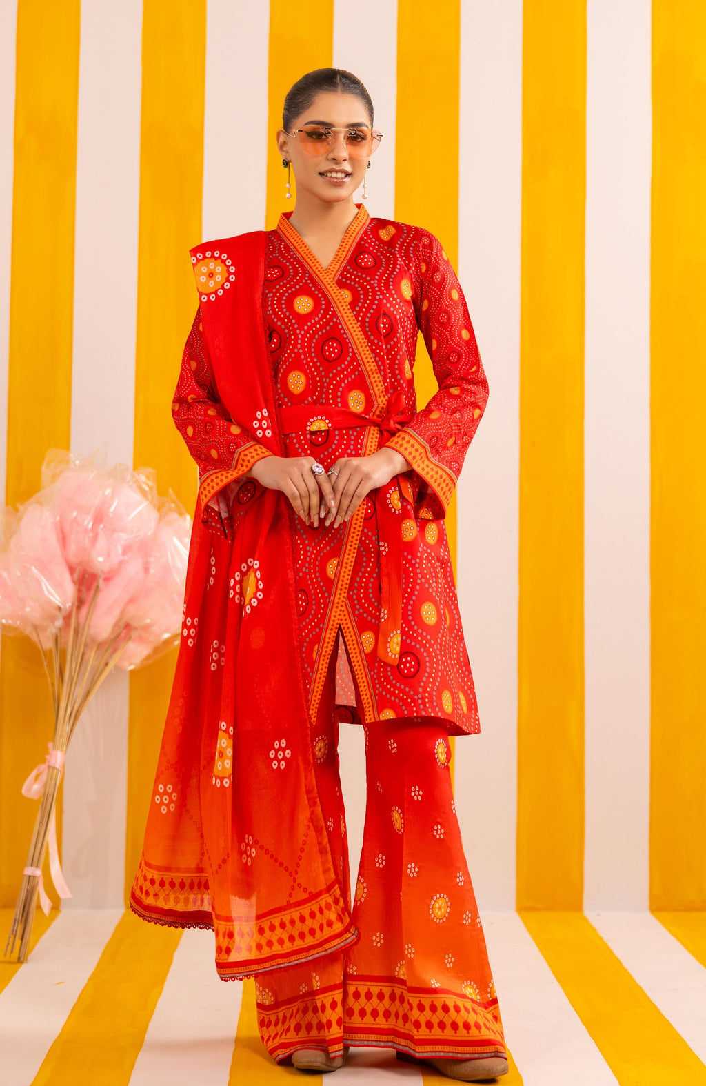 Zarka’s Printed Lawn Series by Al Zohaib – Coco Popup 3-Piece Unstitched Lawn (ZC-CPP-26-08)
