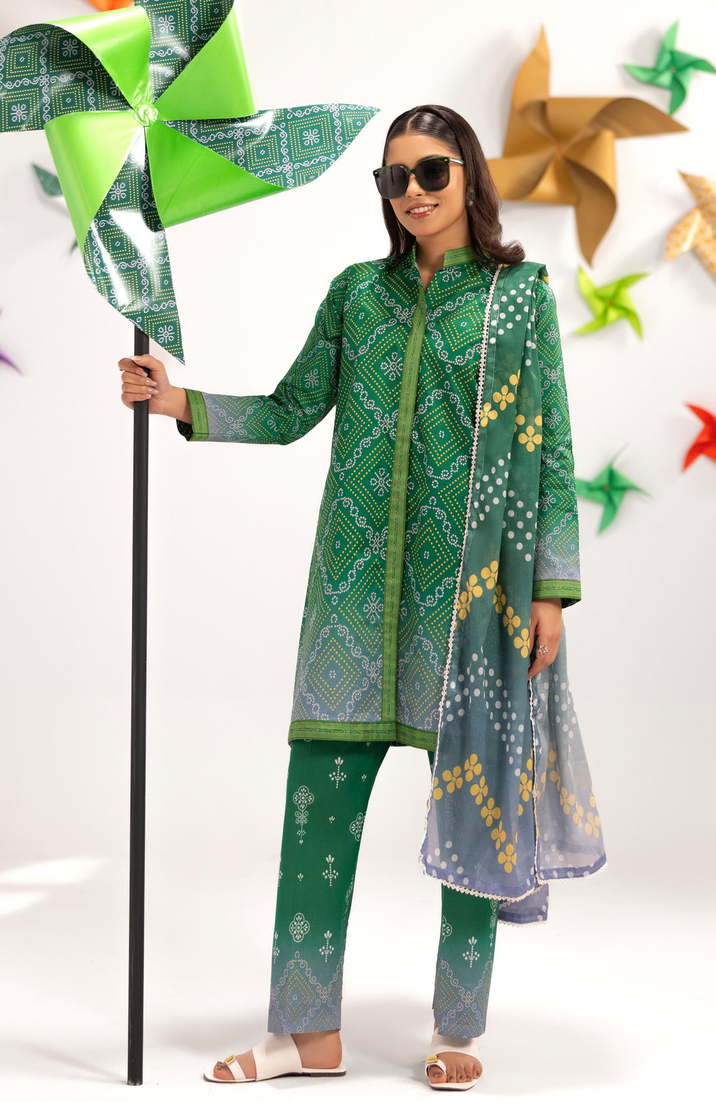 Zarka’s Printed Lawn Series by Al Zohaib – Coco Popup 3-Piece Unstitched Lawn (ZC-CPP-26-01)