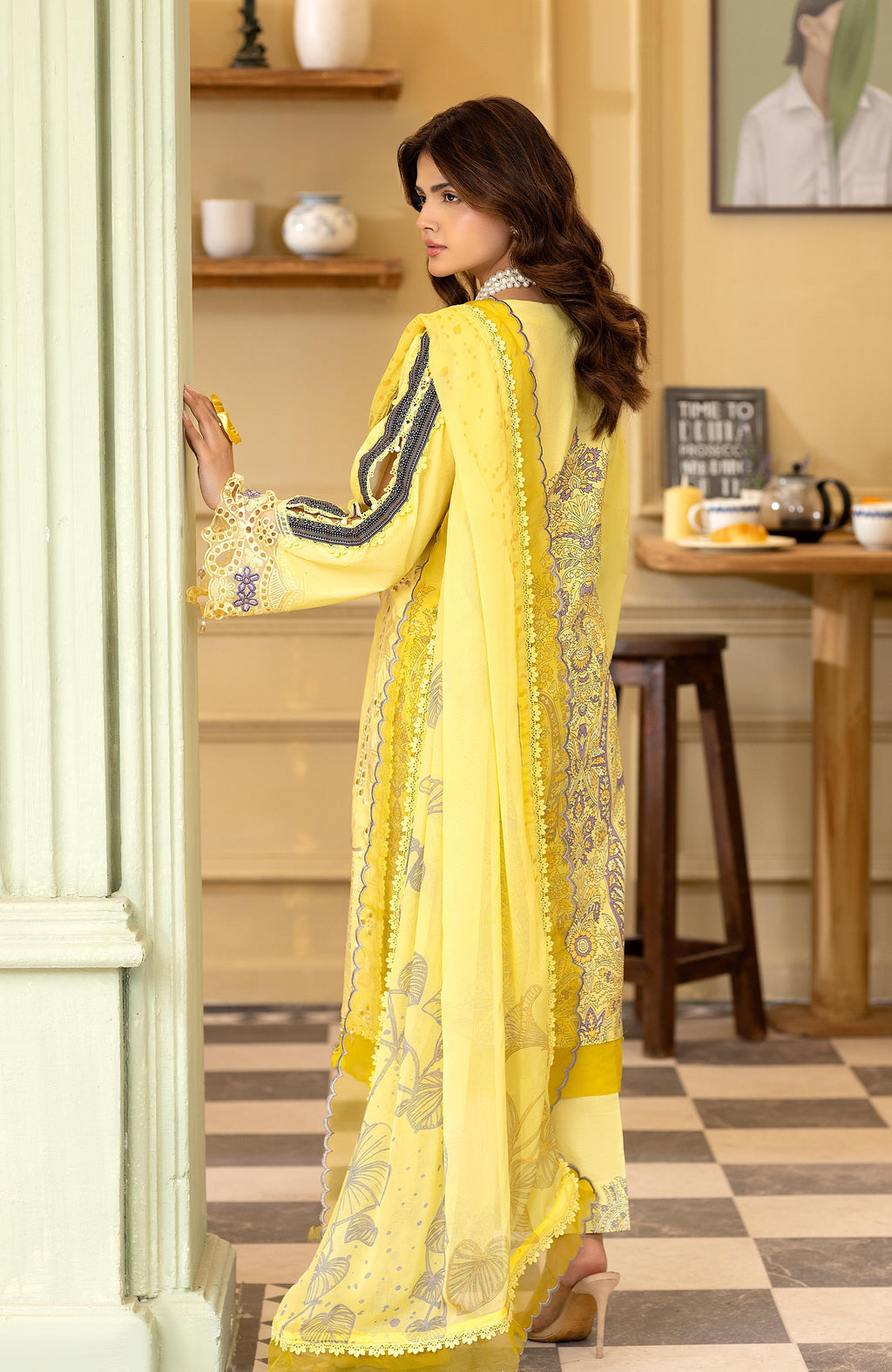 Zarka’s Luxury Lawn by Al Zohaib – Embroidered Chikankari 3-Piece Unstitched (ZC-26-10)