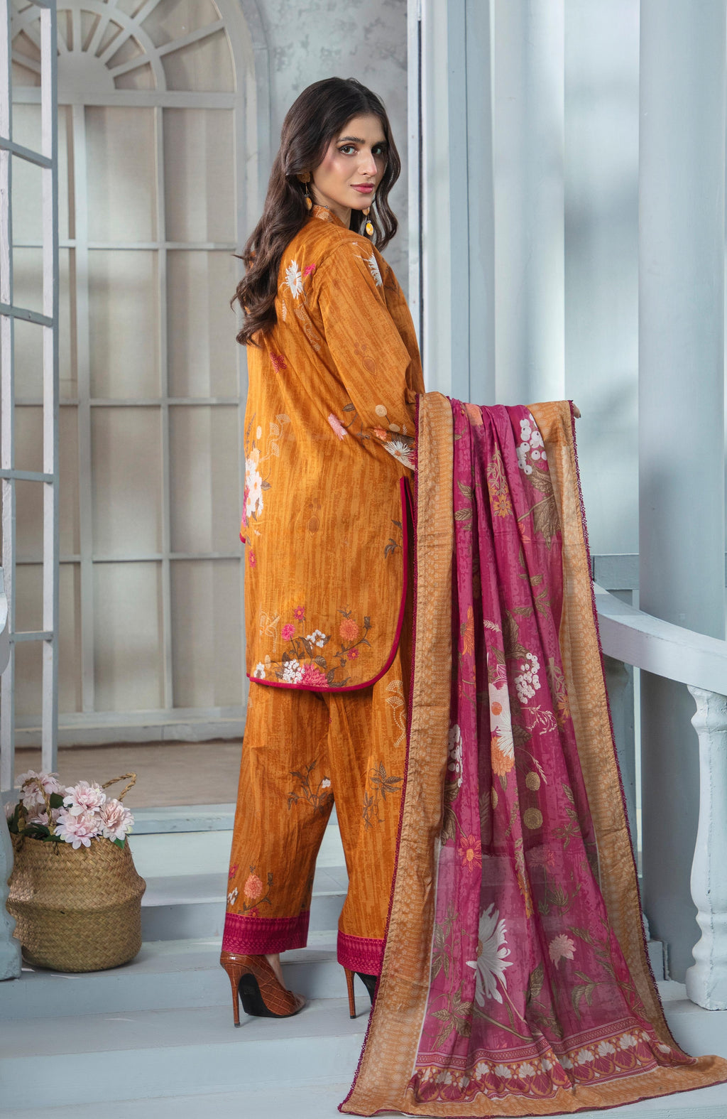 Zarka’s Printed Lawn Series by Al Zohaib – Coco Cords 3-Piece Unstitched Lawn (ZC-CC-26-11)