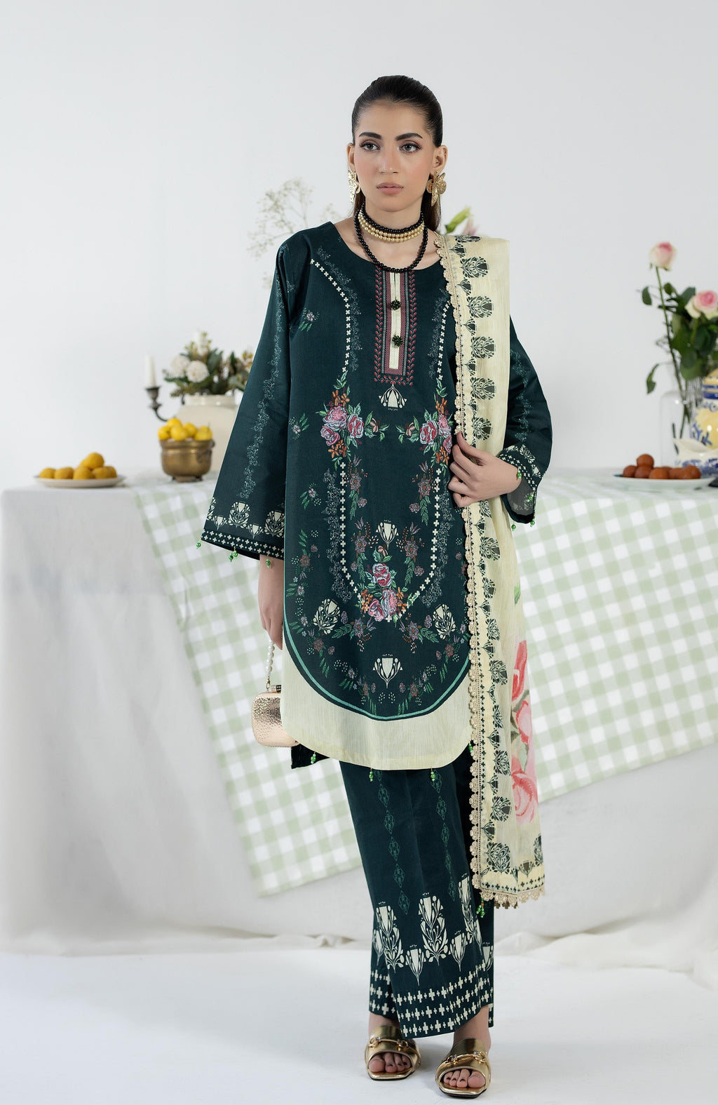 Zarka’s Printed Lawn Series by Al Zohaib – Coco Cords Vol. 2 3-Piece Unstitched Lawn (ZC-CC-2-26-07)