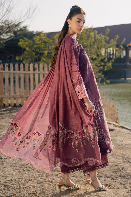 Zarka's Collection SQU-03 | 3 PC Luxury Lawn by Parishay