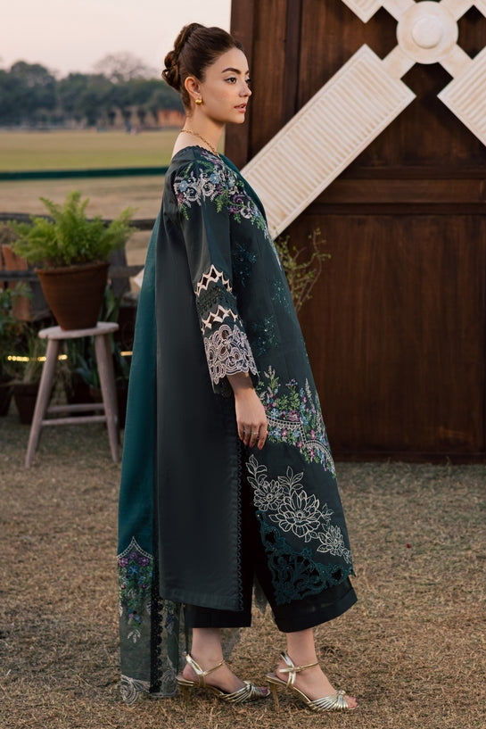 Zarka's Collection SQU-16 | 3 PC Luxury Lawn by Parishay