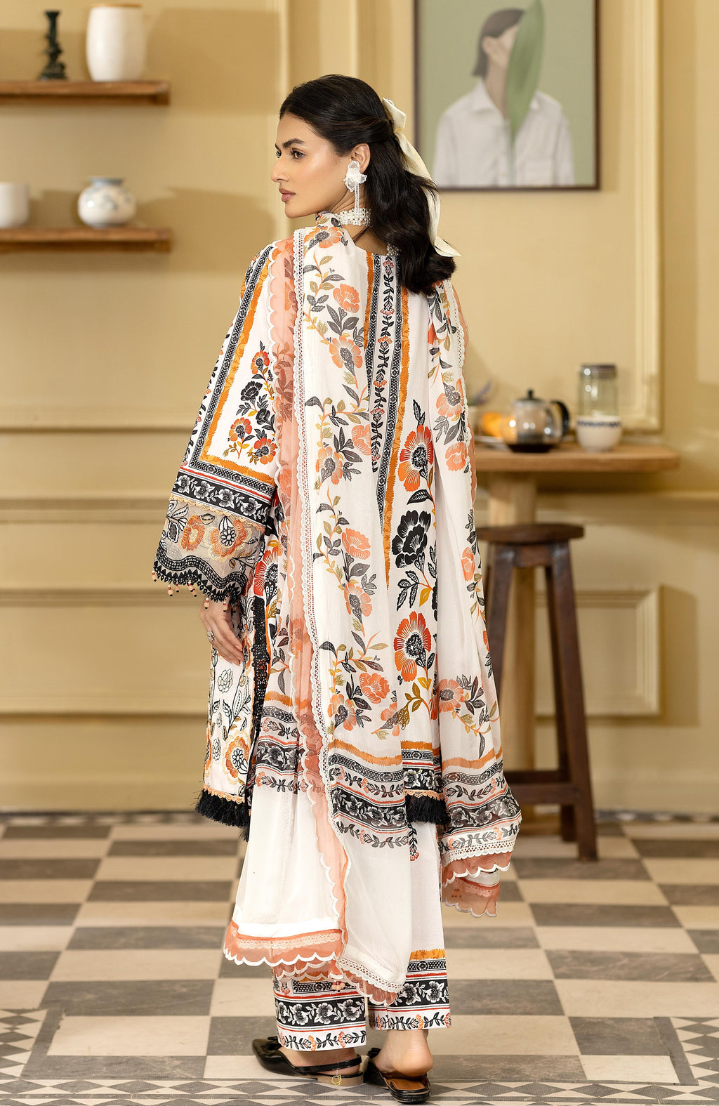 Zarka’s Luxury Lawn by Al Zohaib – Embroidered 3-Piece Unstitched (ZC-26-02)