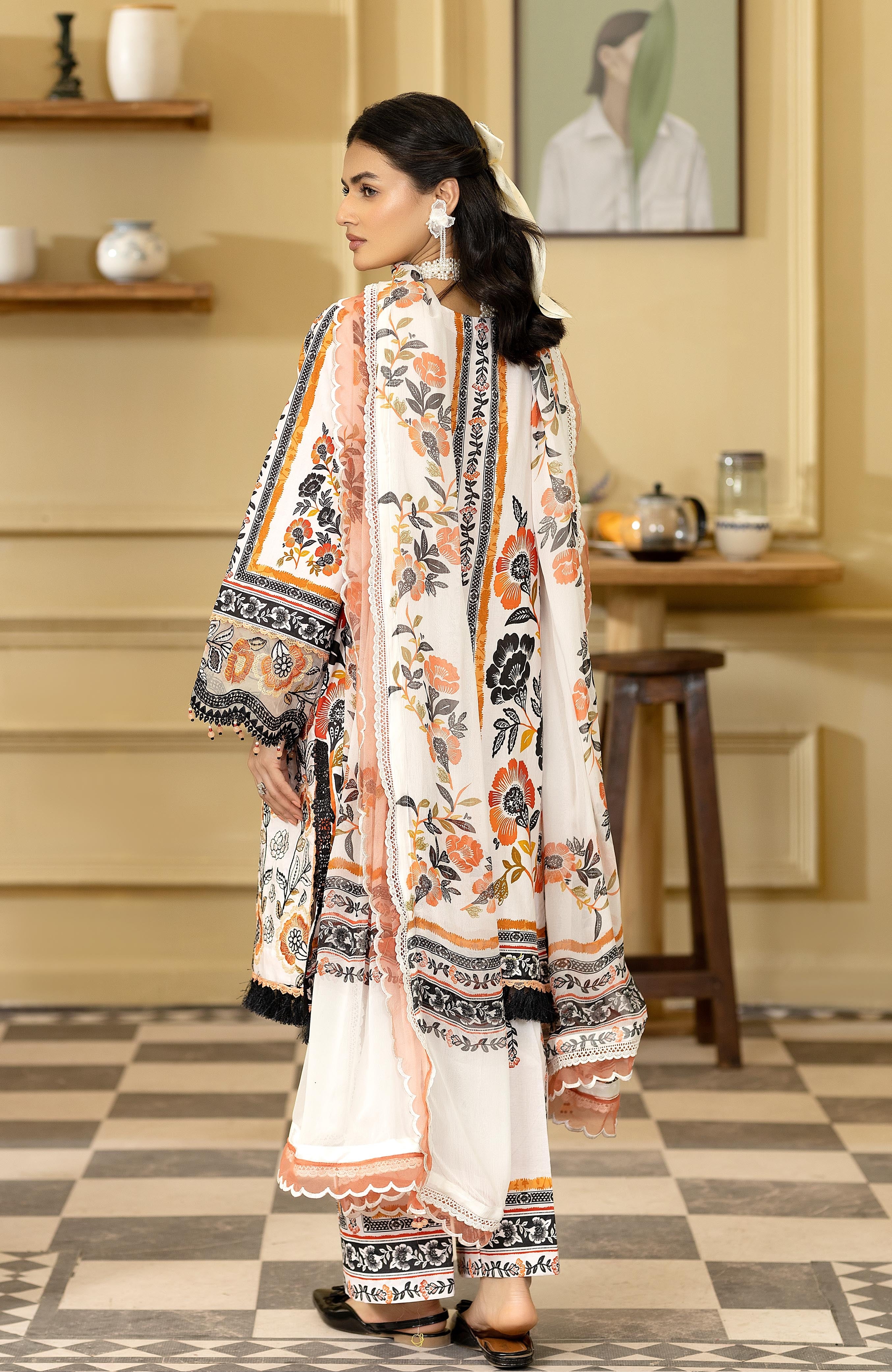 Zarka’s Luxury Lawn by Al Zohaib – Embroidered 3-Piece Unstitched (ZC-26-02)