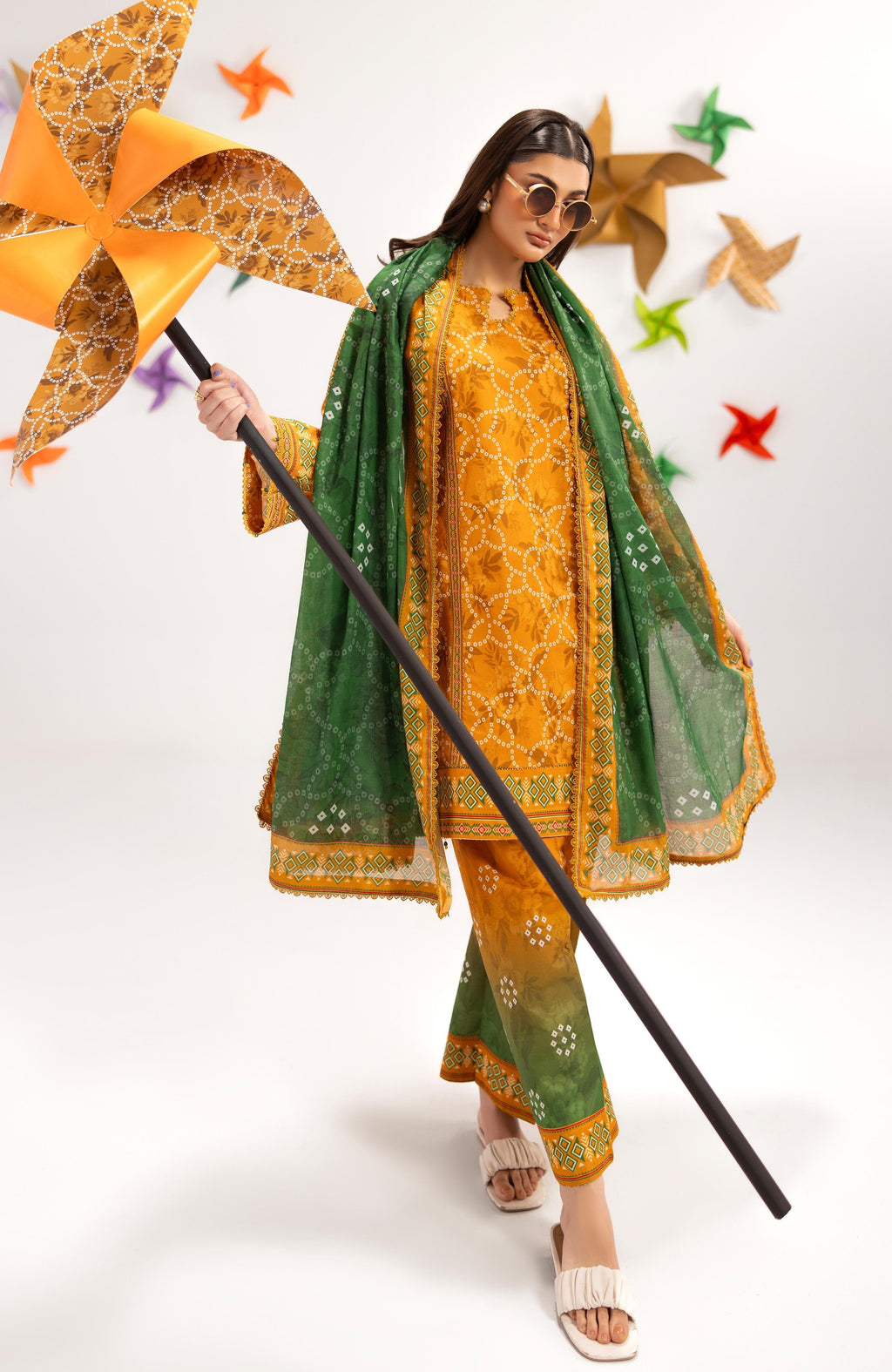 Zarka’s Printed Lawn Series by Al Zohaib – Coco Popup 3-Piece Unstitched Lawn (ZC-CPP-26-02)