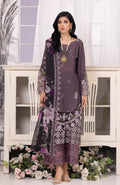 Zarka’s Luxury Lawn by Al Zohaib – 3-Piece Unstitched Embroidered (ZC-25-09)