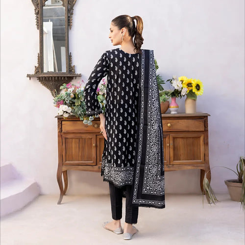 Zarka's Collection ZC-BNW-003 | 3 PC Printed Lawn by Regalia