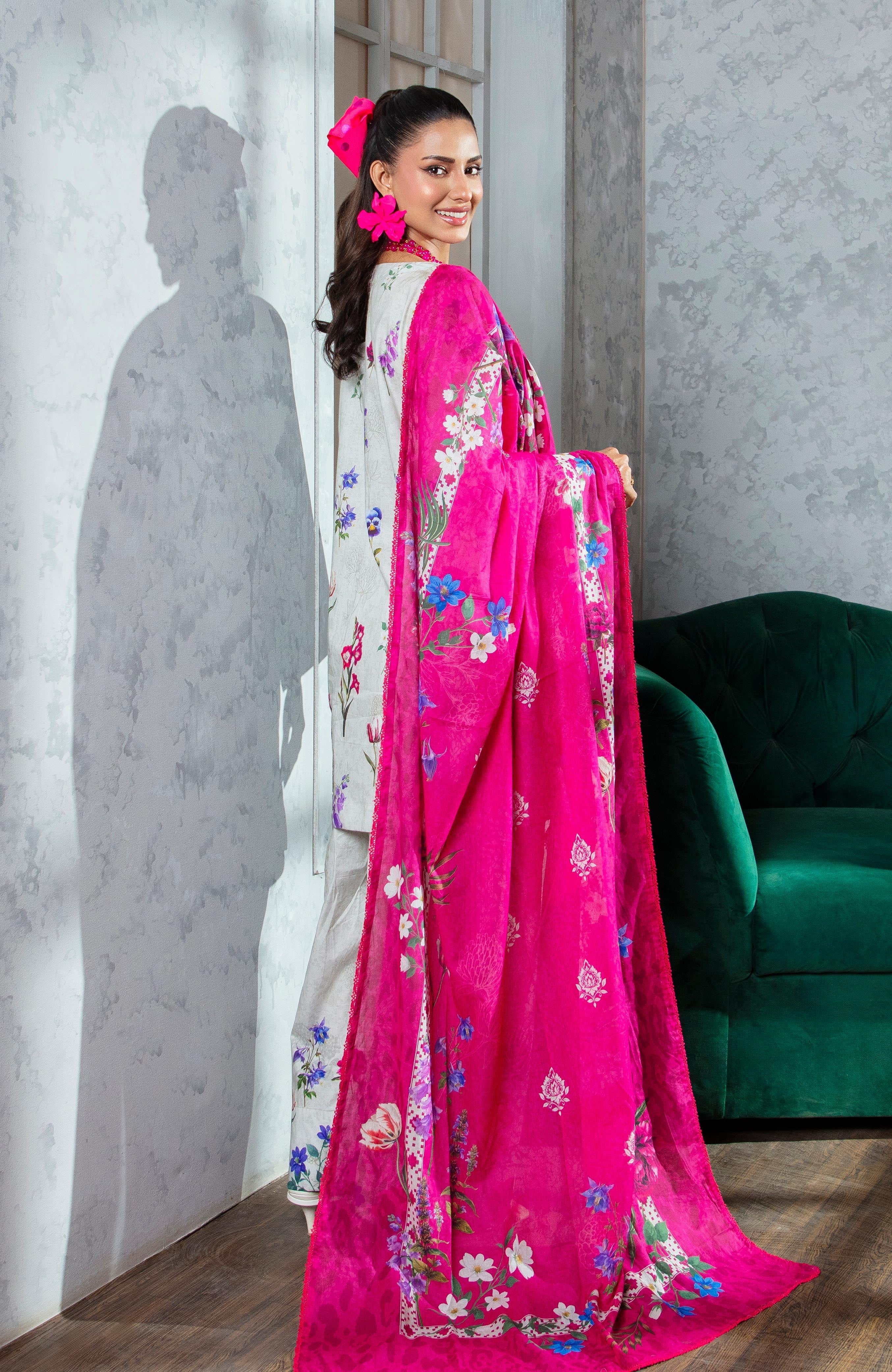 Zarka’s Printed Lawn Series by Al Zohaib – Coco Cords 3-Piece Unstitched Lawn (ZC-CC-26-04)