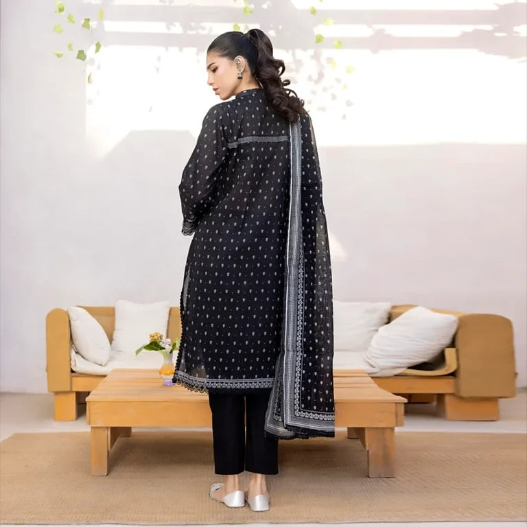 Zarka's Collection ZC-BNW-004 | 3 PC Printed Lawn by Regalia
