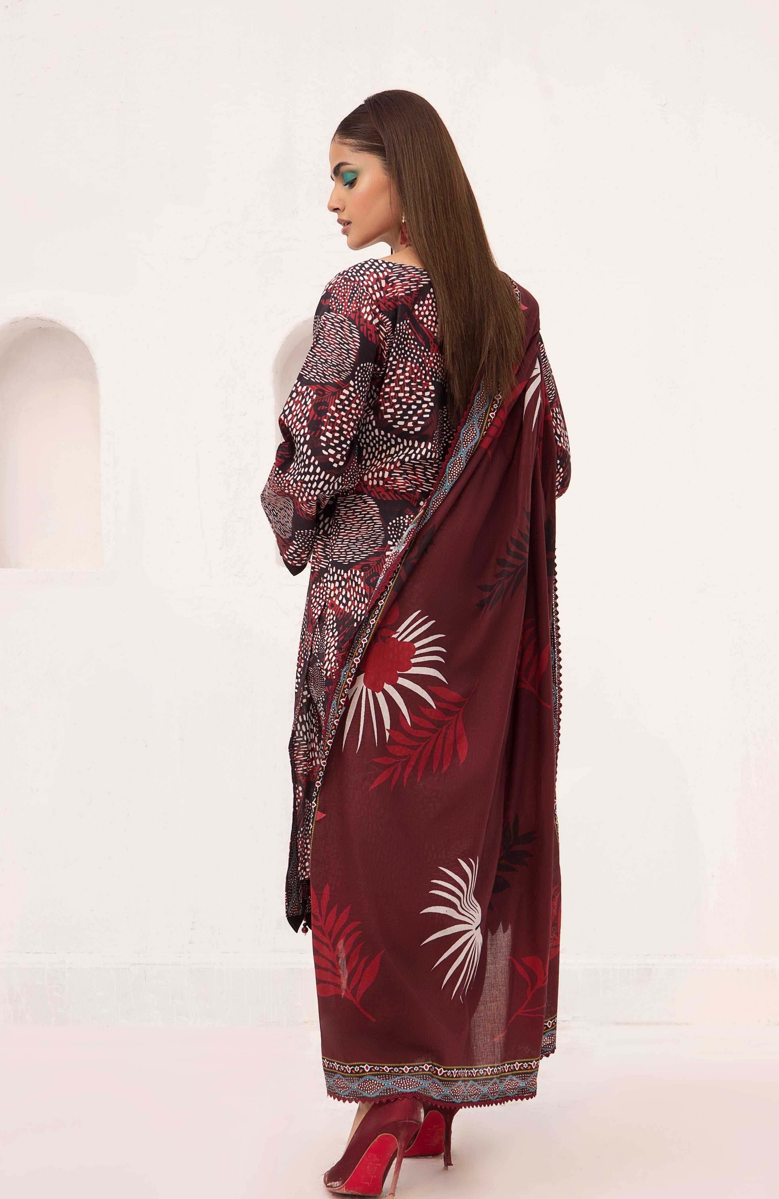 Zarka’s Printed Lawn Series by Al Zohaib – Coco Popup 3-Piece Unstitched Cambric (ZC-CPC-24-05)