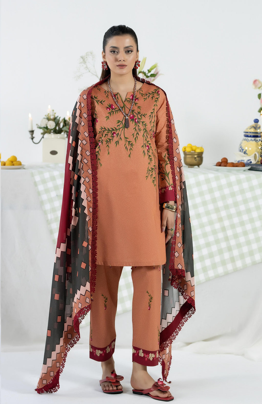 Zarka’s Printed Lawn Series by Al Zohaib – Coco Cords Vol. 2 3-Piece Unstitched Lawn (ZC-CC-2-26-05)