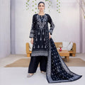 Zarka's Collection ZC-BNW-006 | 3 PC Printed Lawn by Regalia