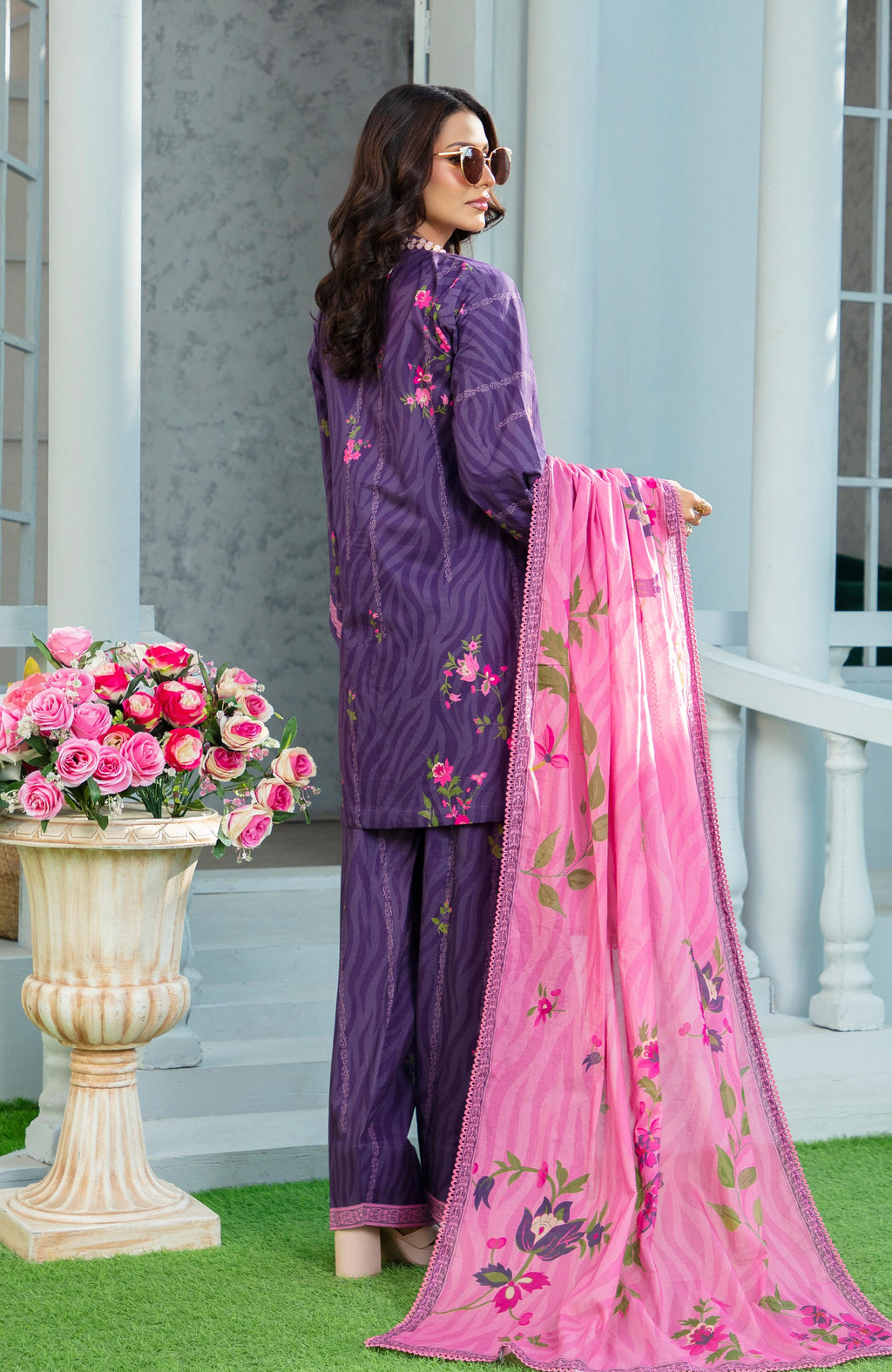 Zarka’s Printed Lawn Series by Al Zohaib – Coco Cords 3-Piece Unstitched Lawn (ZC-CC-26-09)