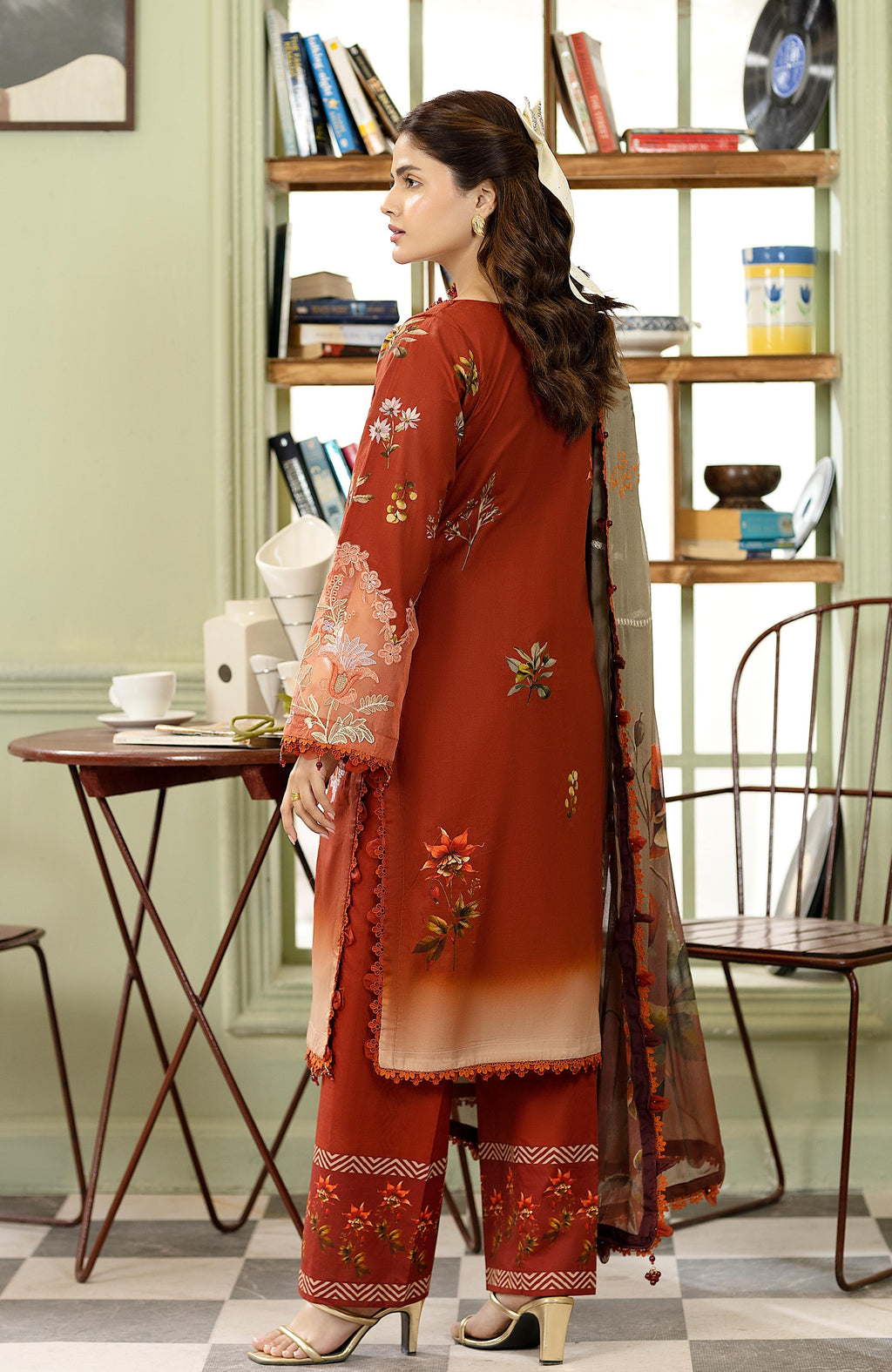Zarka’s Luxury Lawn by Al Zohaib – 3-Piece Printed & Embroidered Suite (ZC-WS26-16)