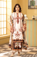 Zarka’s Luxury Lawn by Al Zohaib – Embroidered 3-Piece Unstitched (ZC-26-11)