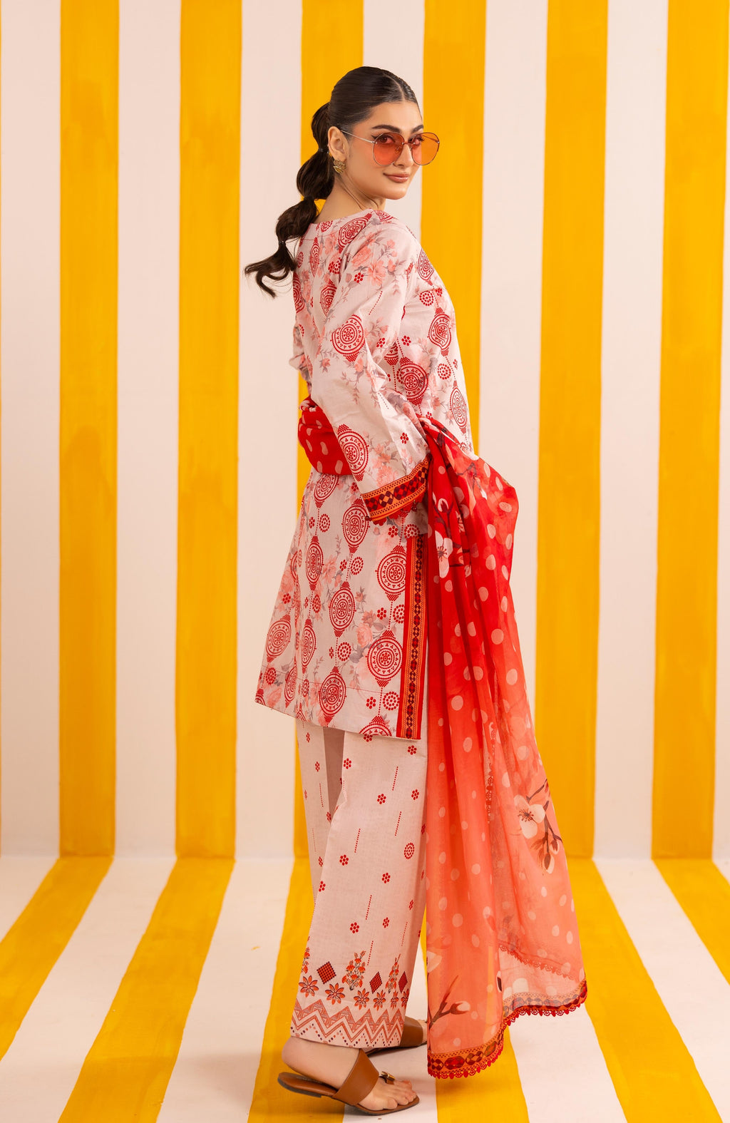 Zarka’s Printed Lawn Series by Al Zohaib – Coco Popup 3-Piece Unstitched Lawn (ZC-CPP-26-09)