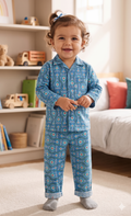 Zarka’s Junior Kids Collection ZC-KID-014 | Premium 2 PC Cotton Nightsuit