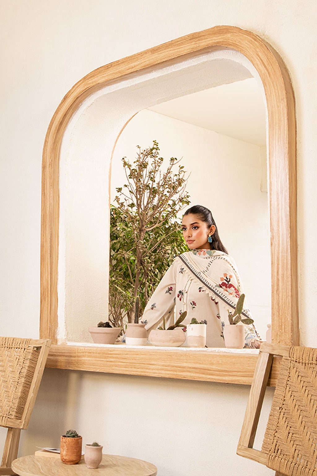 Zarka's Collection ZC-ELH-006 | 3 PC Printed Lawn by Maria B