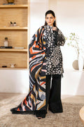 Zarka's Collection ZC-ELH-007 | 3 PC Printed Lawn by Maria B