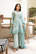 Zarka's Collection ZC-ELH-009 | 3 PC Printed Lawn by Maria B