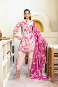 Zarka's Collection ZC-ELH-011 | 3 PC Printed Lawn by Maria B